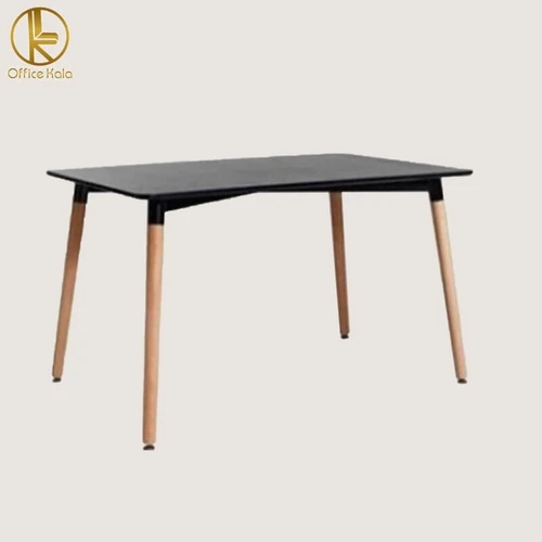 میز غذا خوری مدل باتومی مستطیل 4 نفره کد S 516