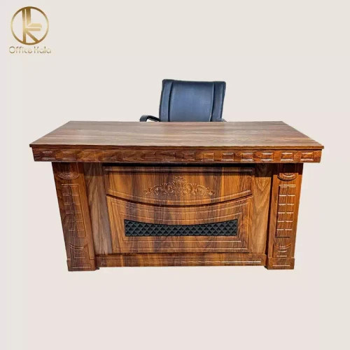 میز اداری و کارمندی مدل آراد دو کشو ابعاد 140 در 70