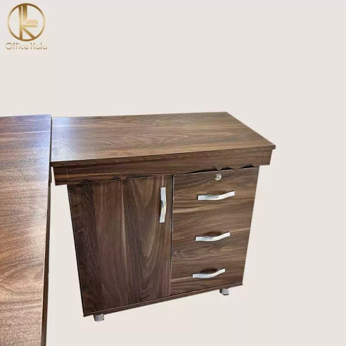میز اداری مدیریتی مدل تارا وکیوم ابعاد 180 دارای ال هم سطح متحرک