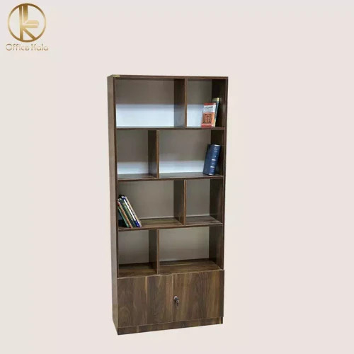کتابخانه و شلف دیواری و جا پرونده ای چوبی برند کامپیران رسا