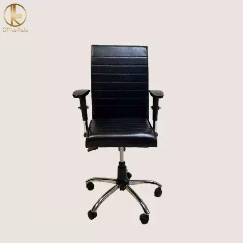 صندلی اداری کارمندی مدل کرکره ای دسته تنظیمی برند کامپیران رسا