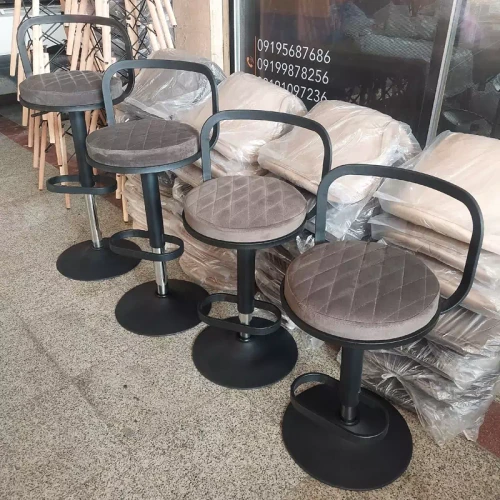 صندلی اپن جکدار مدل زیمر رنگ بدنه مشکی کامپیران رسا